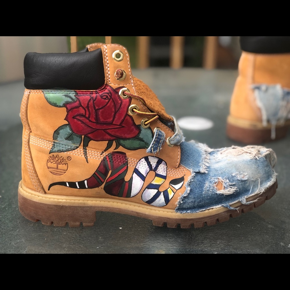 Custom Timberlands - Picture 2 of 3